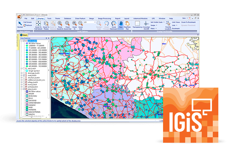screenshot of IGiS Enterprise Suite